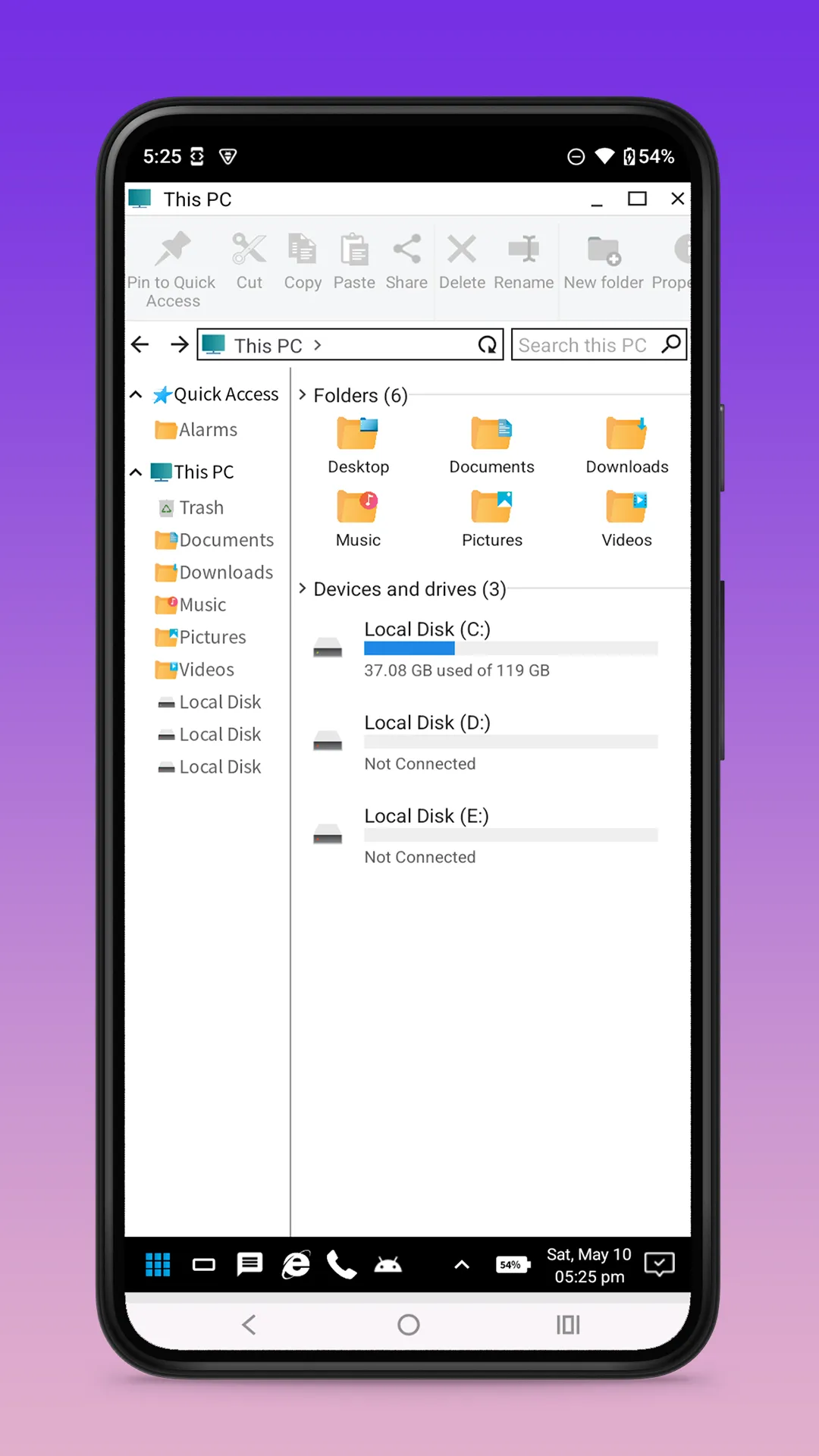 Computer Launcher screenshot