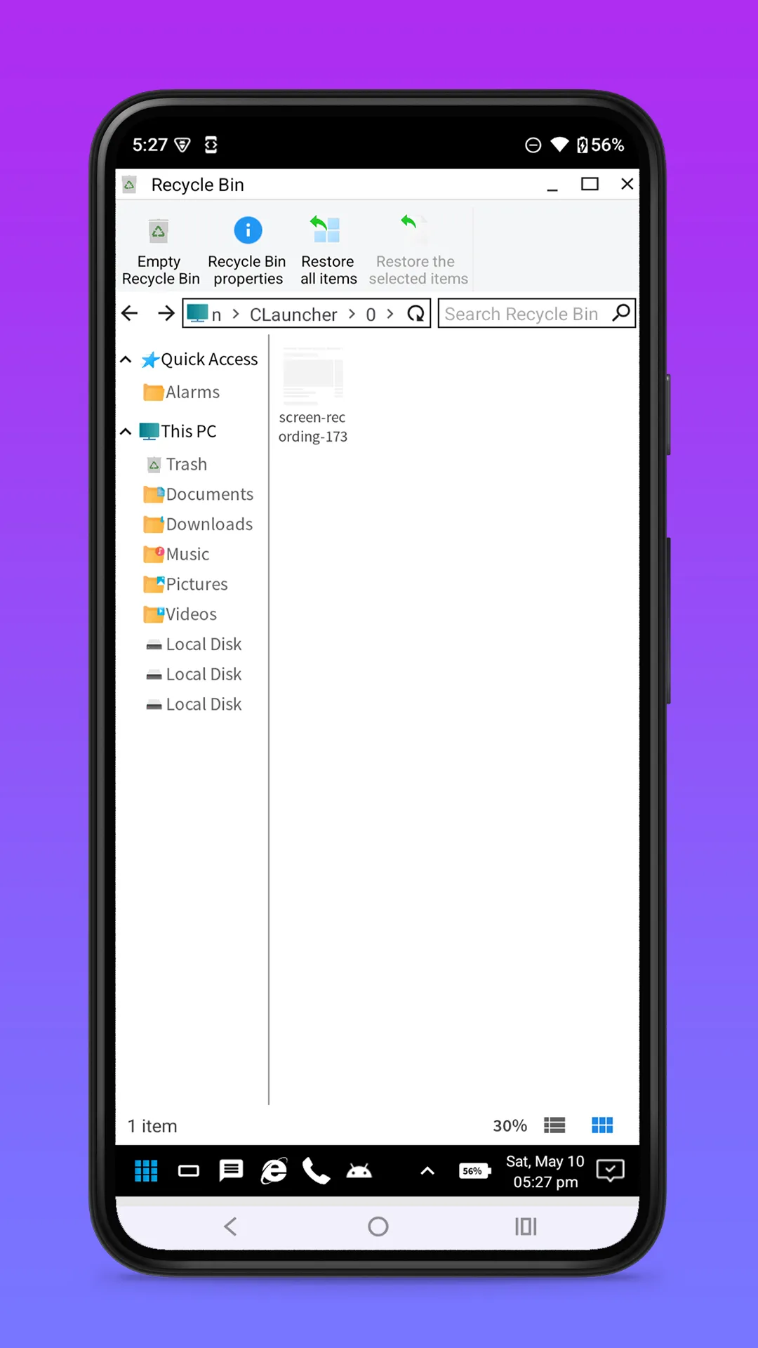 Computer Launcher screenshot