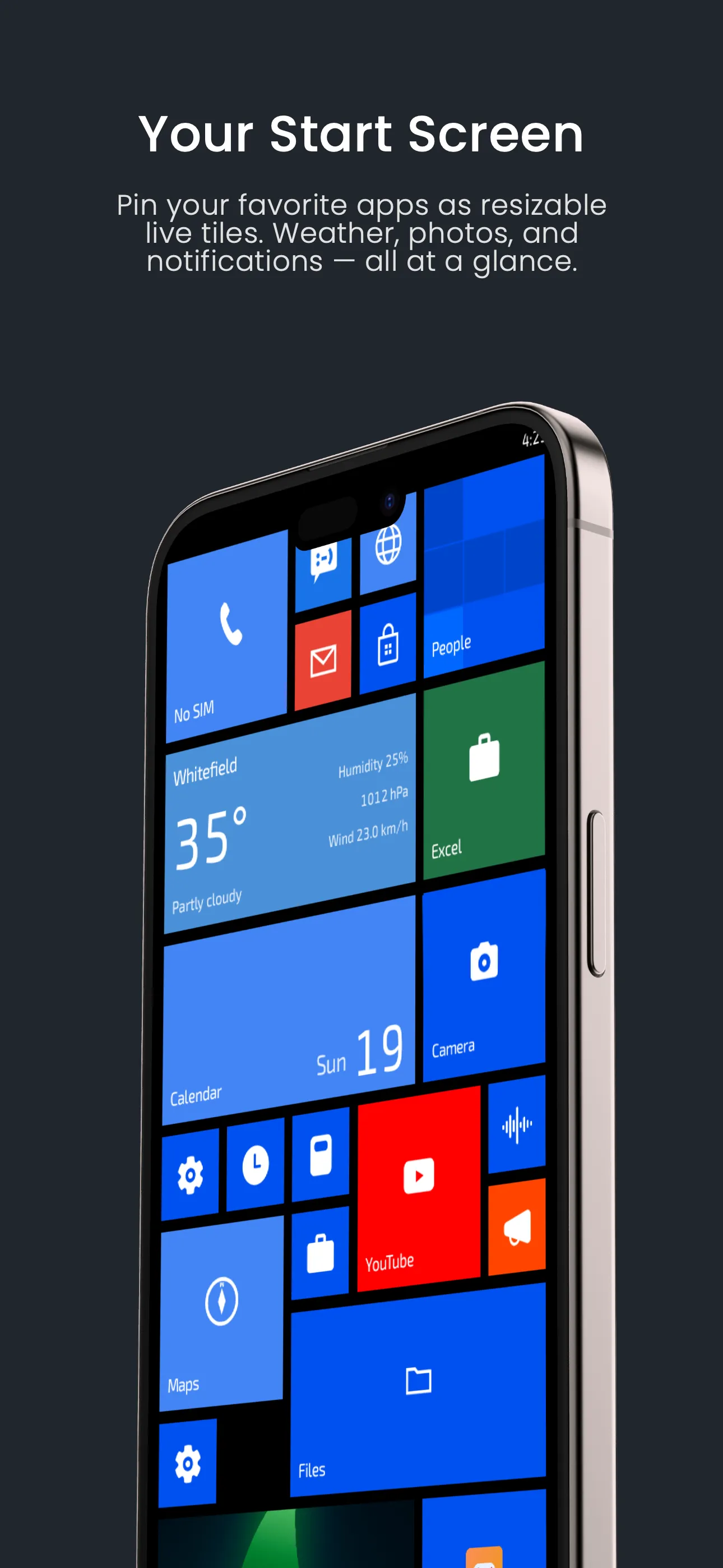 Metro Launcher screenshot
