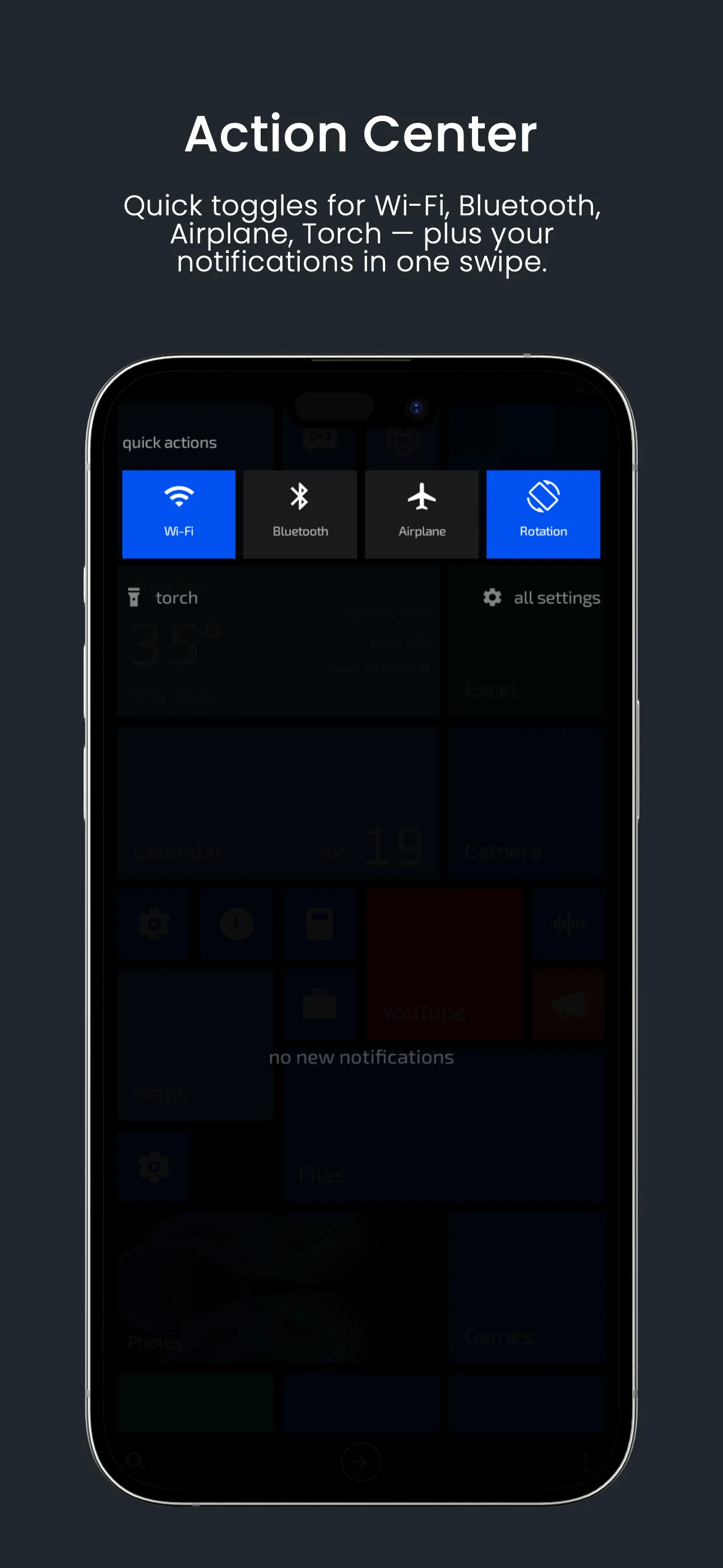 Metro Launcher screenshot