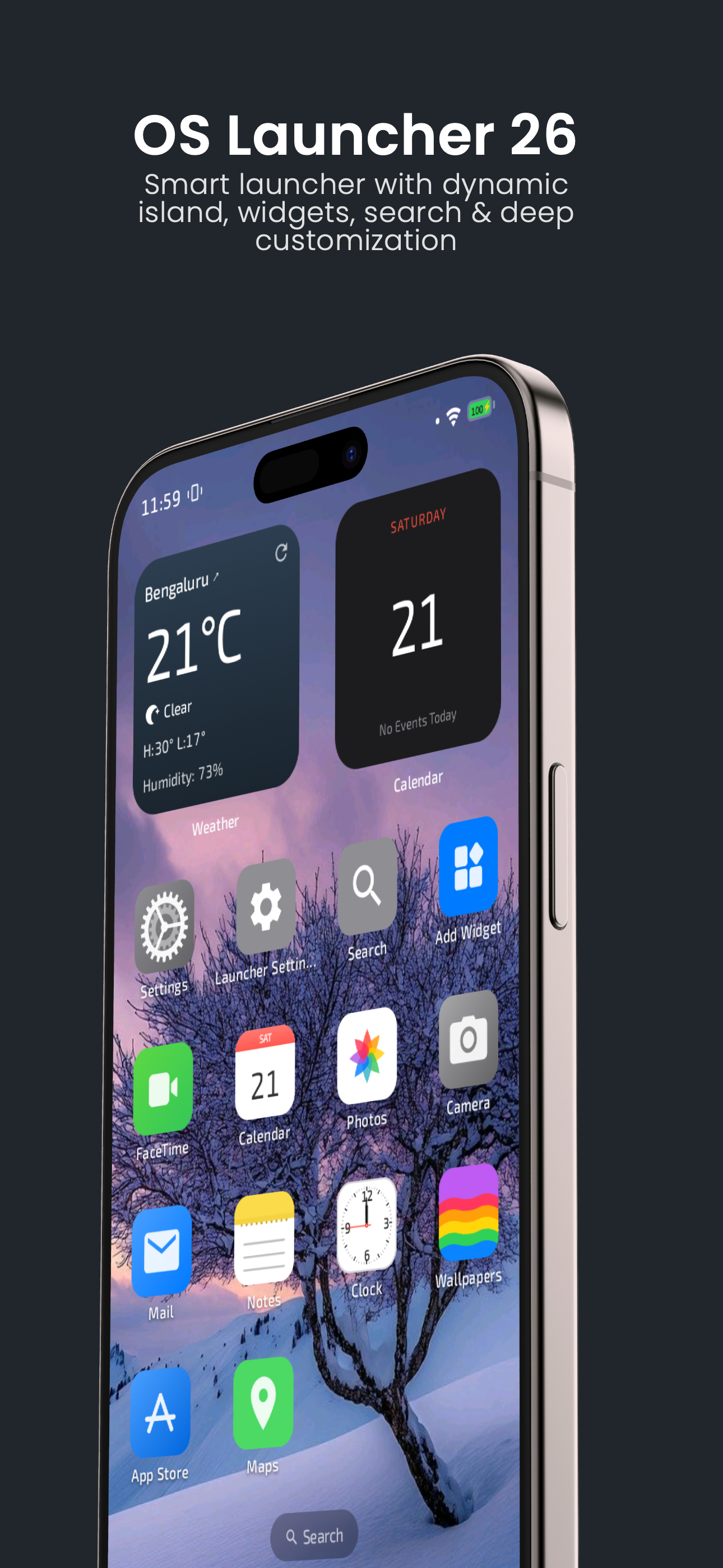 OS 26 Launcher preview
