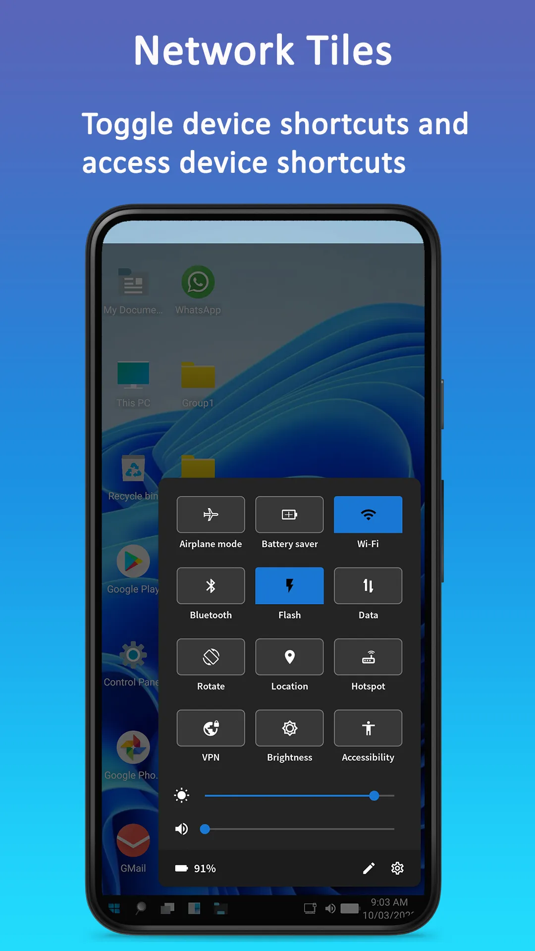 Win 11x Launcher screenshot