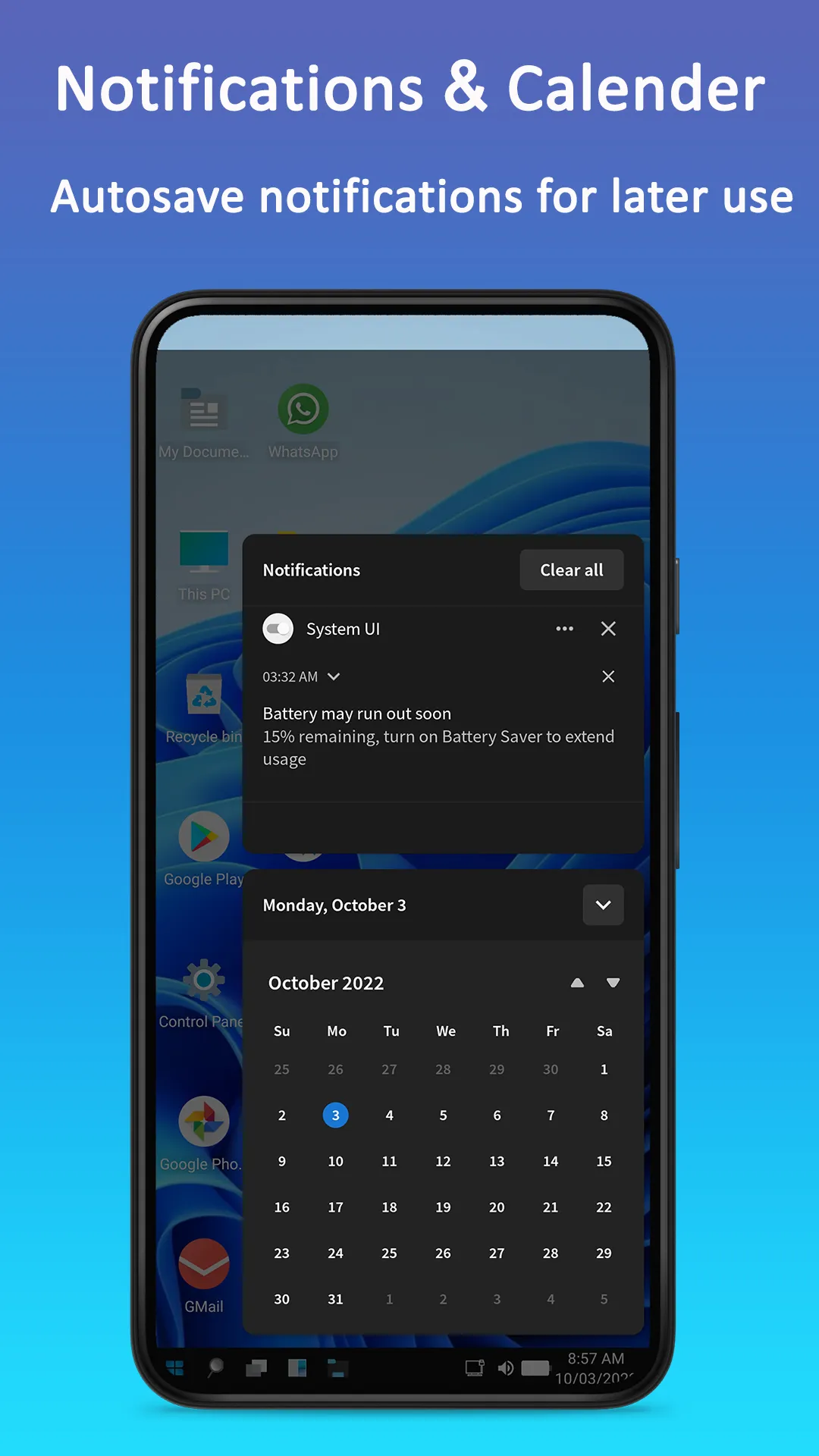 Win 11x Launcher screenshot